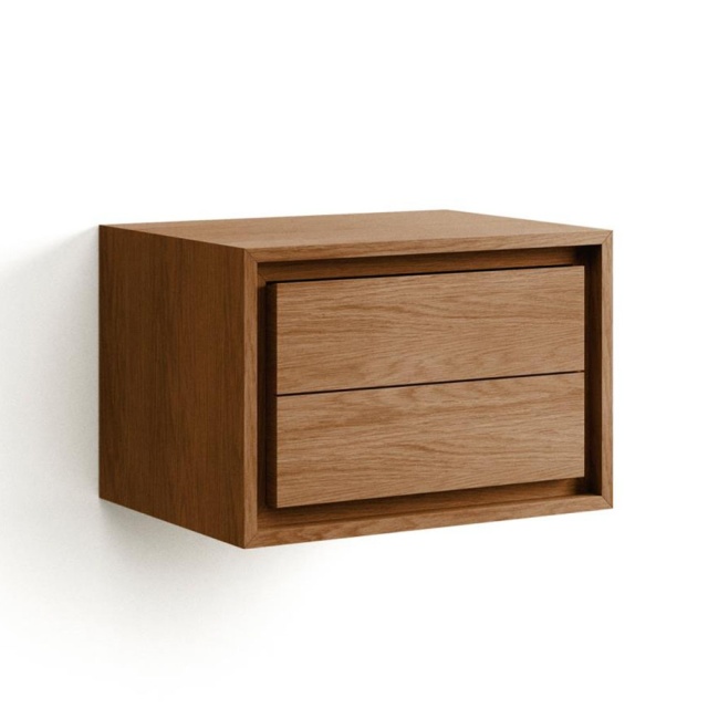 Suport pentru lavoar maro deschis din lemn Kenta Small Kave Home