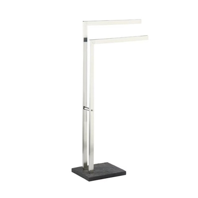 Suport prosoape gri din metal 44 cm Slate Wenko