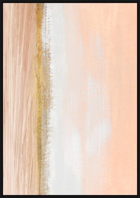 Tablou multicolor din fibre naturale 100x140 cm Ollie Ter Halle