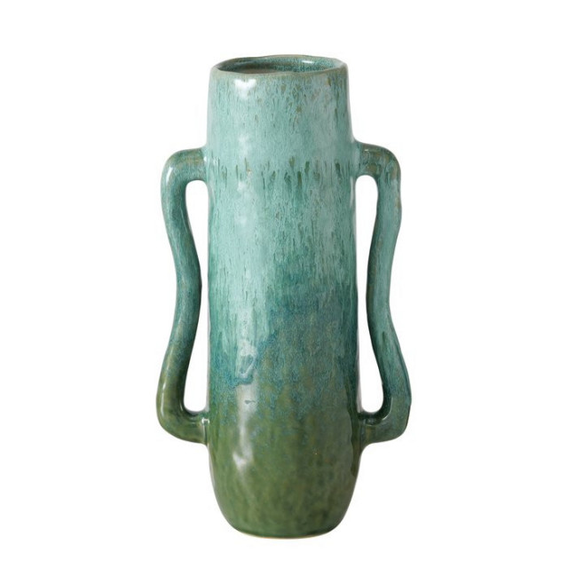 Vaza verde din ceramica 31 cm Dante Boltze