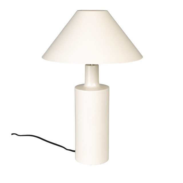 Veioza bej din metal 53 cm Shiny Zuiver