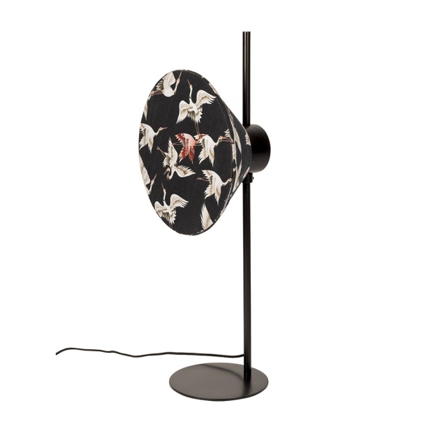 Veioza neagra din metal 71 cm Jaylee The Home Collection