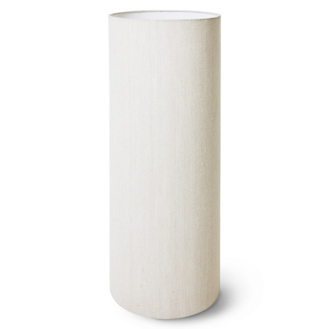 Abajur crem din fibre naturale Cylinder HKliving
