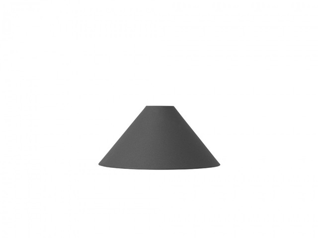 Abajur negru din metal 25 cm Cone Ferm Living