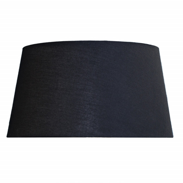 Abajur negru din textil Ginkgo Shield The Home Collection