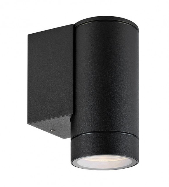 Aplica pentru exterior neagra din metal Pipe Markslojd