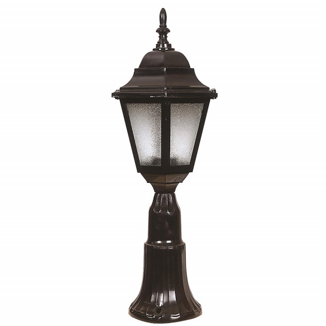 Aplica pentru exterior neagra din plastic Snyder Art The Home Collection