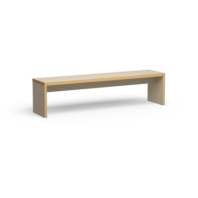 Bancheta crem 180 cm Lyall HKliving