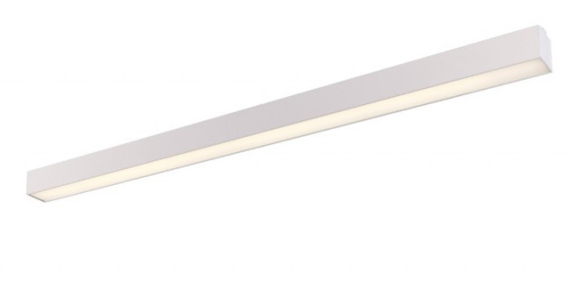 Banda LED alba din metal si plastic acrilic Linear Large Maxlight