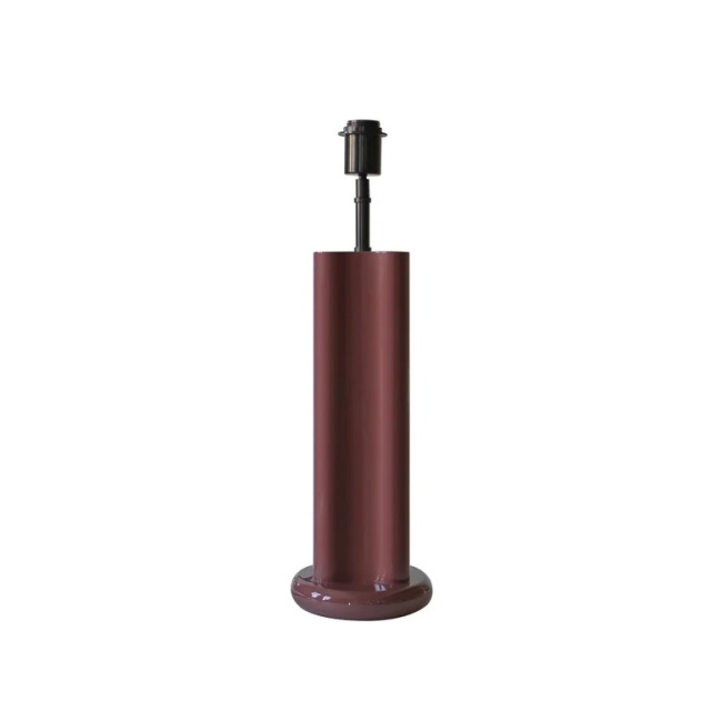 Baza pentru veioza rosie din metal 55 cm Alina Richmond Interiors