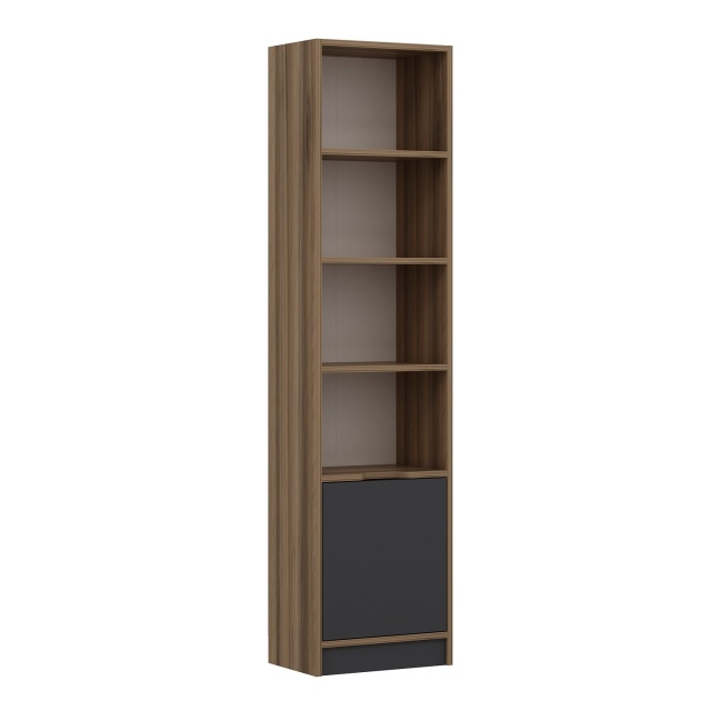 Biblioteca maro/gri 180 cm Elina The Home Collection