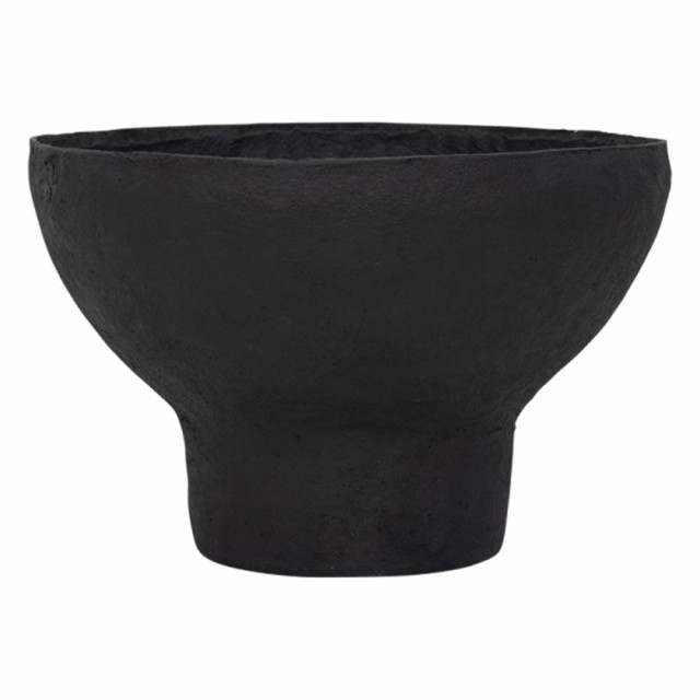 Bol decorativ negru din bumbac mache 44 cm Skala Urban Nature Culture Amsterdam
