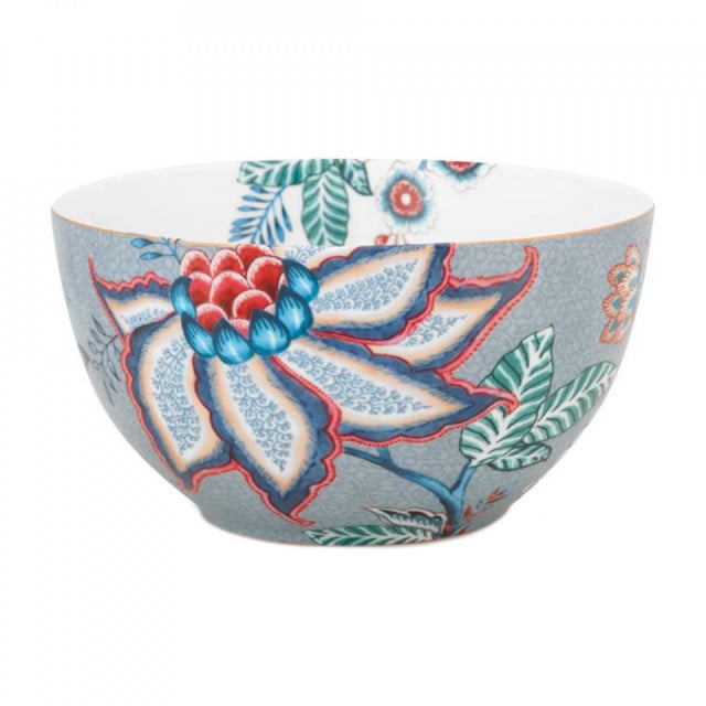 Bol multicolor din ceramica 15 cm Flower Festival Pip Studio