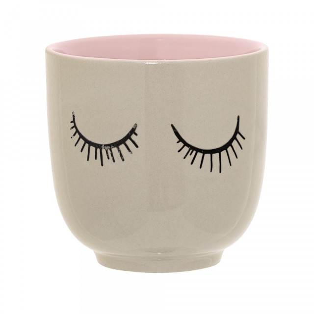 Cana roz din ceramica 180 ml Audrey Bloomingville Mini