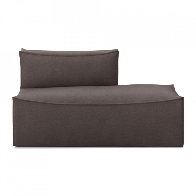 Canapea modulara maro din textil 150 cm Catena Open Right Hot Ferm Living