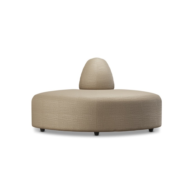 Canapea modulara maro din textil 94 cm Jax Pure Angle HKliving