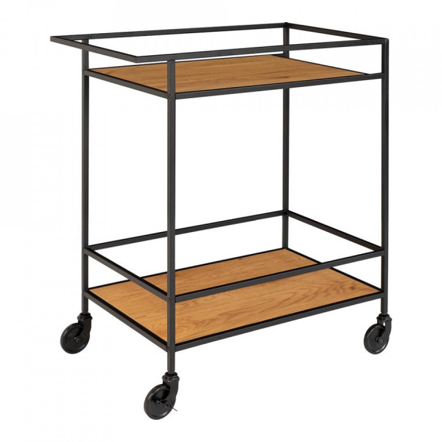 Carucior maro/negru din metal Vita House Nordic