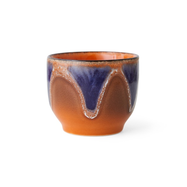 Ceasca multicolora din ceramica 175 ml 70s ceramics Arabica HKliving