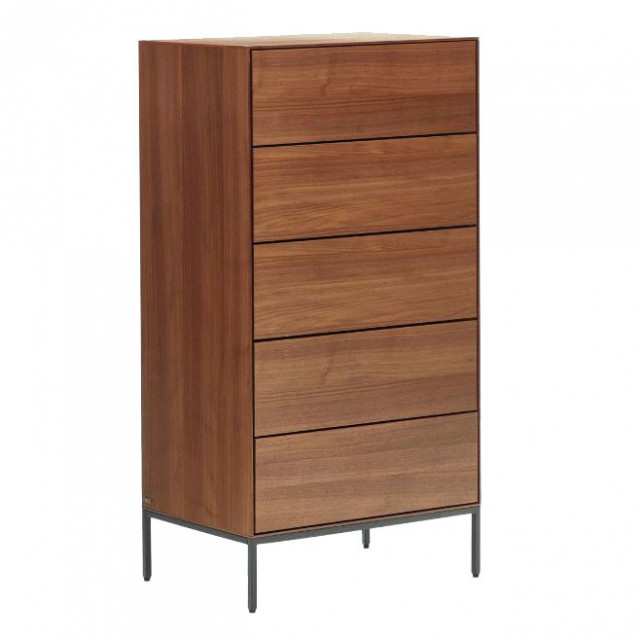 Comoda maro 60 cm Vedrana Walnut Kave Home