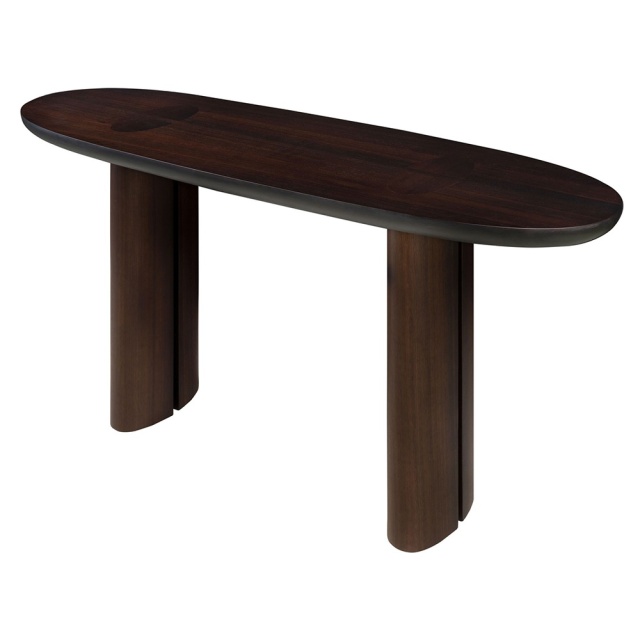 Consola maro din lemn 140 cm Durban Versmissen