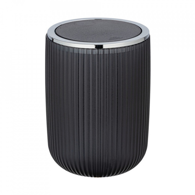 Cos de gunoi gri/argintiu din plastic 2 L Agropoli Wenko
