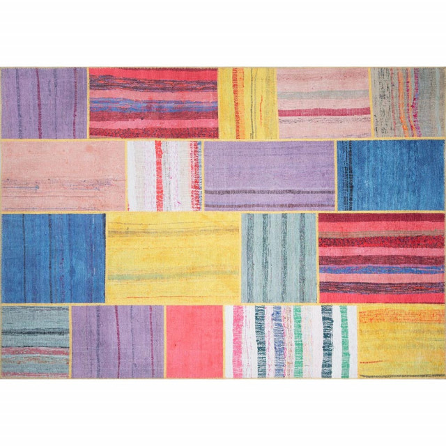 Covor multicolor din fibre sintetice Angora The Home Collection (diverse dimensiuni)