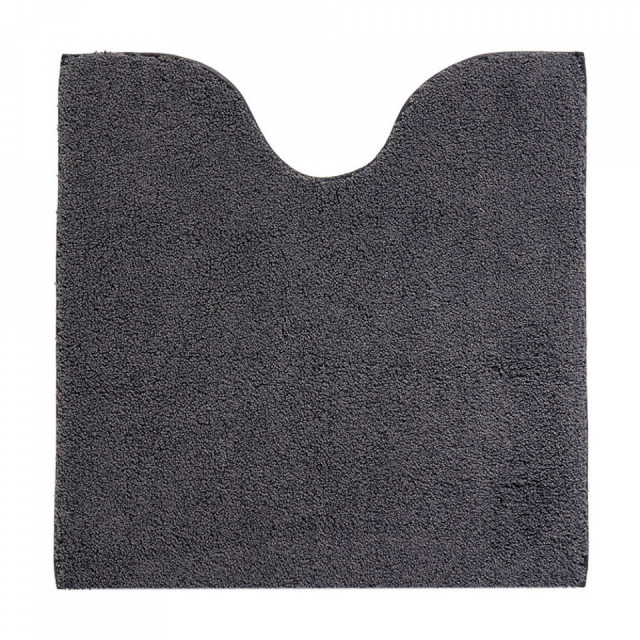 Covoras pentru toaleta gri din fibre sintetice 60x60 cm Loa Aquanova