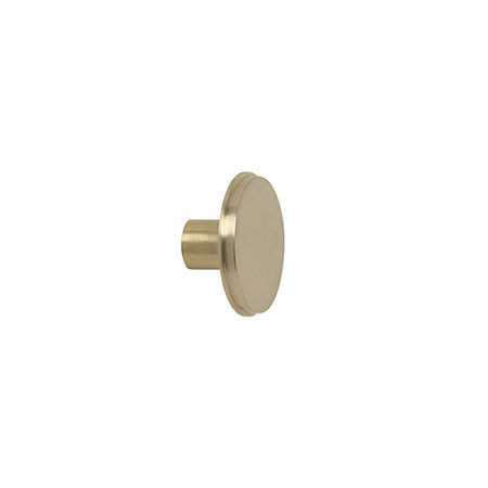 Cuier maro alama din metal Brass L Ferm Living