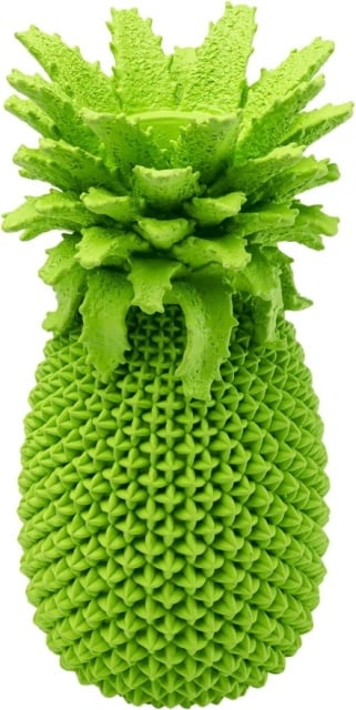 Decoratiune verde din fibre sintetice 30 cm Pineapple Kare