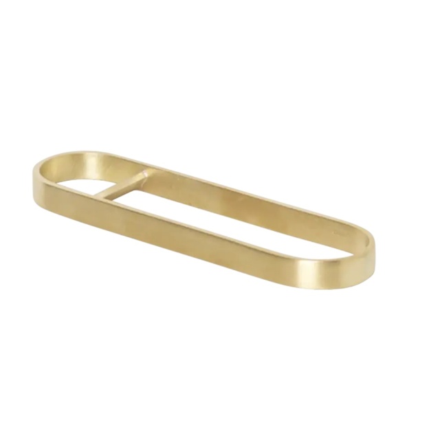 Desfacator sticle auriu din metal Fein Ferm Living