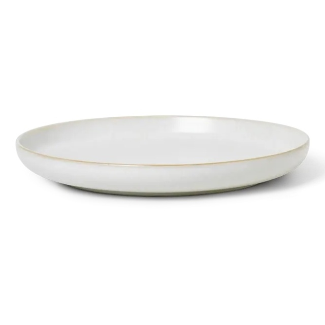 Farfurie crem din ceramica 19 cm Sekki Ferm Living