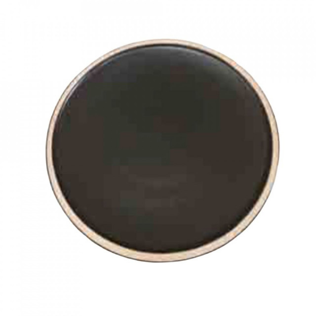 Farfurie pentru desert neagra din ceramica 16 cm Wabi The Home Collection