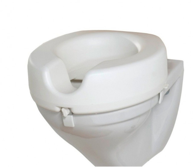 Inaltator vas toaleta alb din plastic Seat Secura Wenko