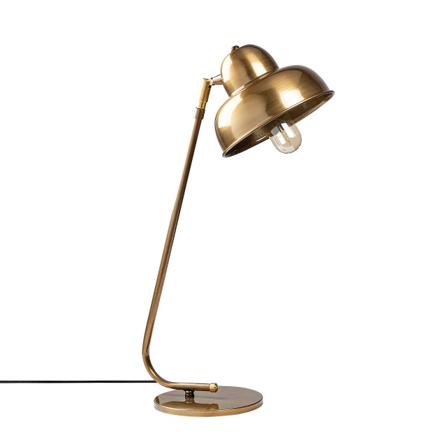 Lampa birou aurie din metal 59 cm Kops The Home Collection