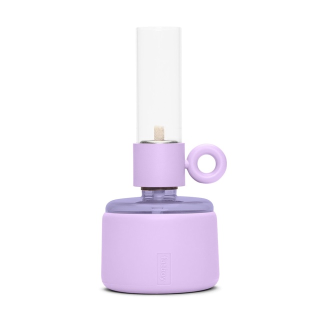 Lampa ulei mov liliac din metal Flamtastique XS Fatboy
