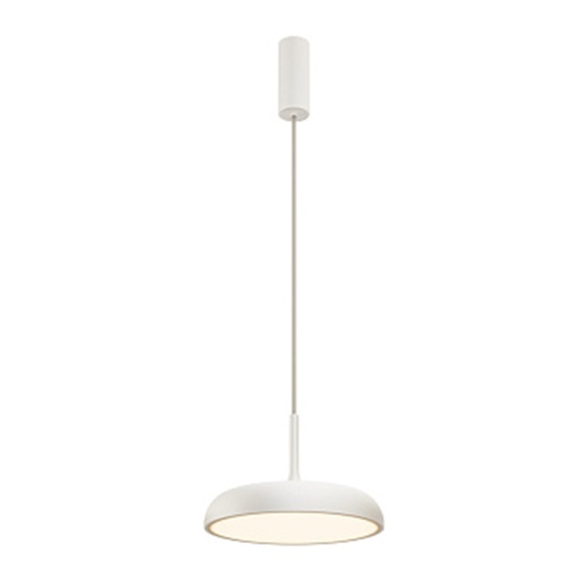 Lustra alba din metal cu LED Gerhard Maytoni