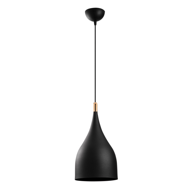 Lustra neagra/aurie din metal Saglam Cone The Home Collection