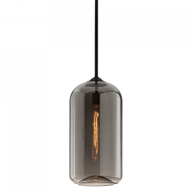 Lustra neagra/gri fum din metal District M Hudson Valley Lighting