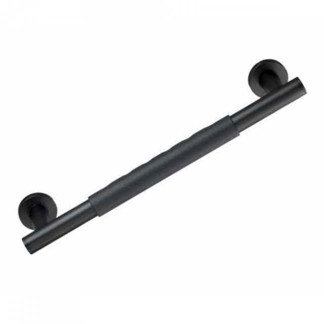 Maner pentru perete baie negru din metal 9x41 cm Secura Wenko