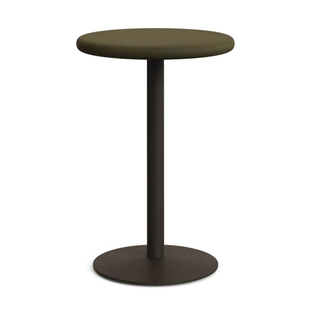 Masa bar exterior verde/neagra din ciment 70 cm Esilda Kave Home