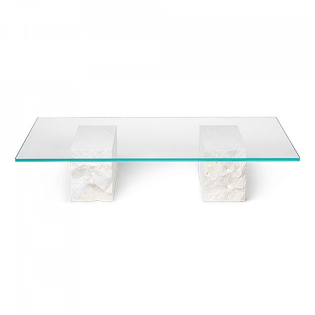 Masa de cafea din sticla 70x120 cm Mineral Ferm Living
