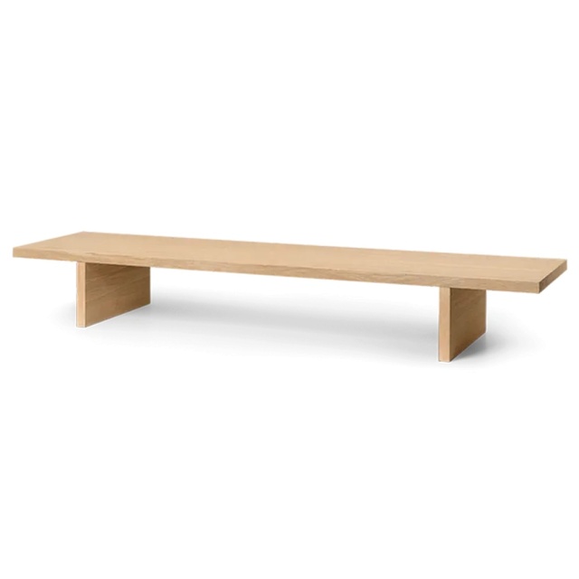 Masa de cafea maro 34x140 cm Kona Ferm Living