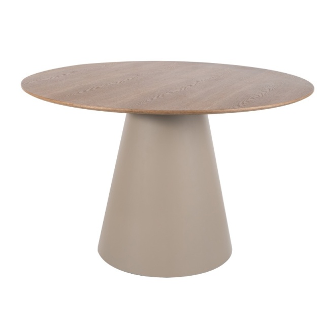 Masa dining crem/maro 120 cm Angel The Home Collection