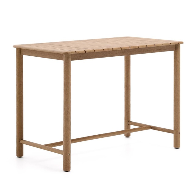 Masa dining exterior maro din lemn 78x138 cm Sori Kave Home