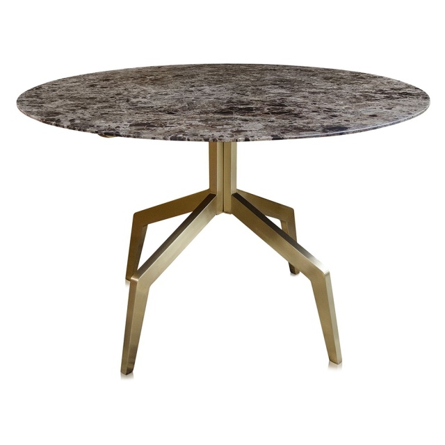 Masa dining maro din marmura 120 cm Razor Versmissen