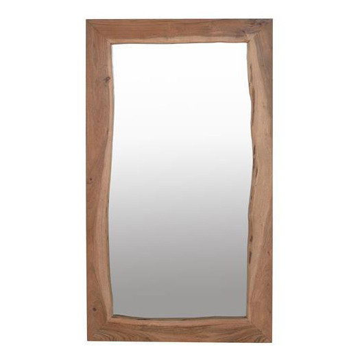 Oglinda dreptunghiulara maro din lemn 65x115 cm Rosa Giner y Colomer