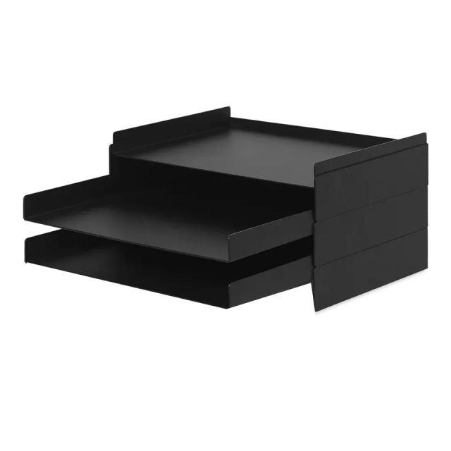 Organizator birou negru din metal Alana Ferm Living