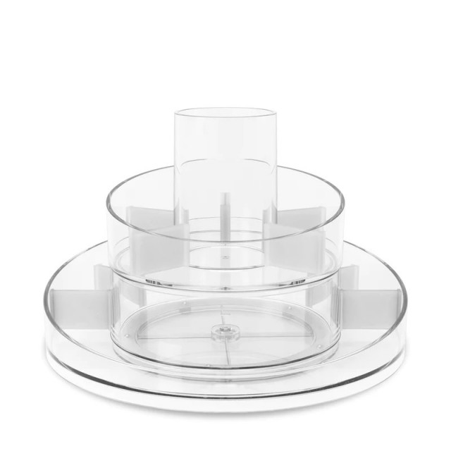 Organizator cosmetice transparent din plastic Cascada Umbra