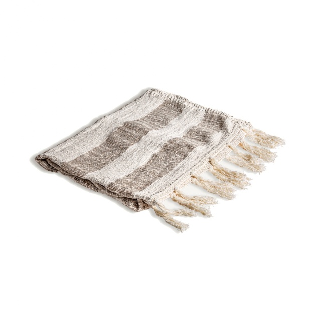 Patura alba din bumbac 127x210 cm Clancy Vical Home