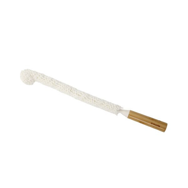 Perie pentru spalat sticle maro/crem din bambus Bambou Homla